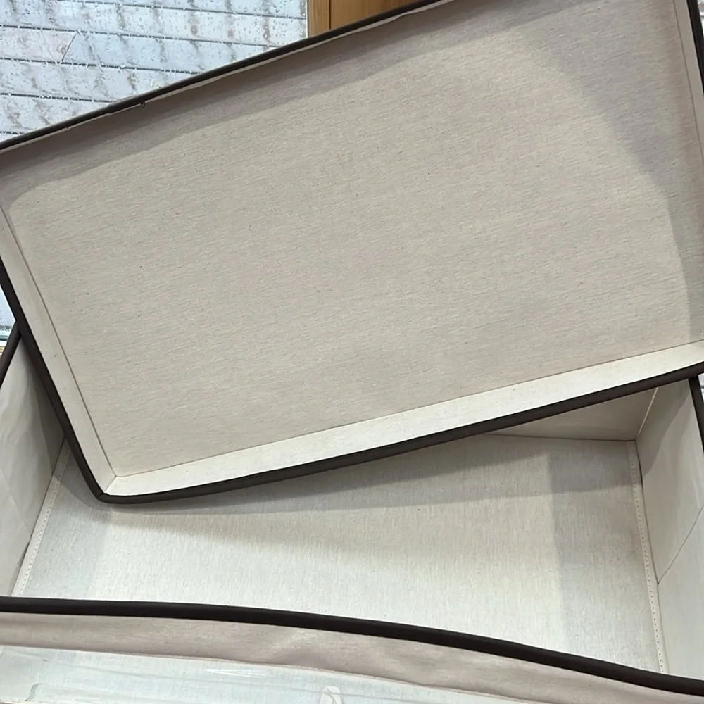 EUC storage box with clear opening